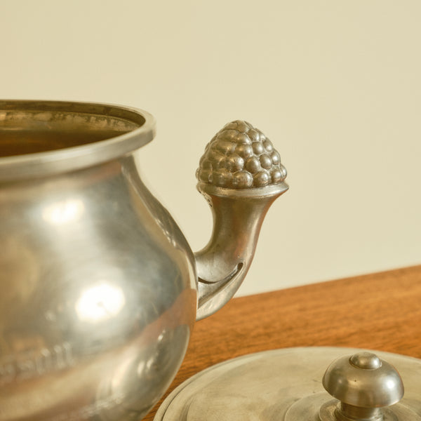Art Deco Pewter Urn with Lid by GAB
