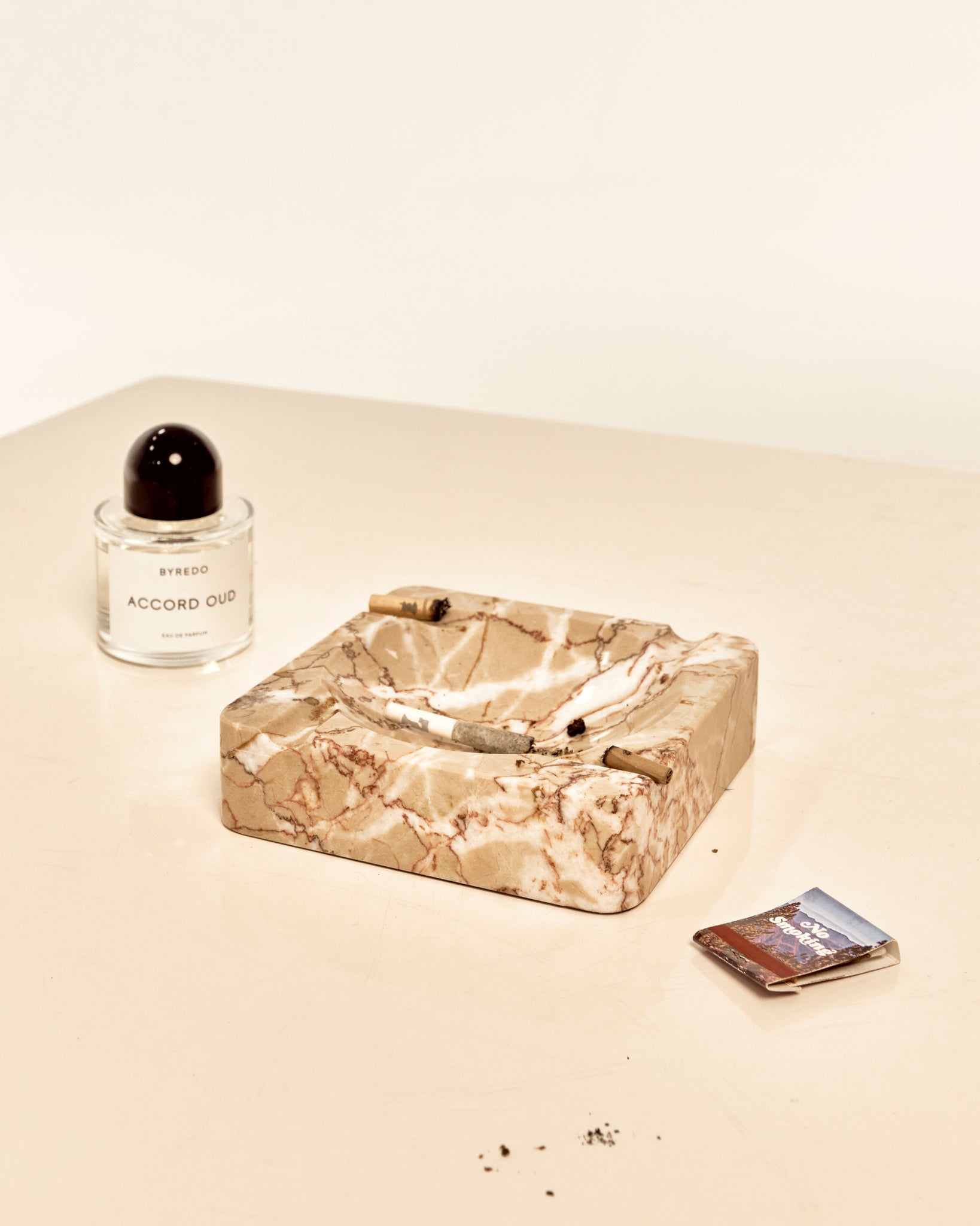 Square Marble Ashtray