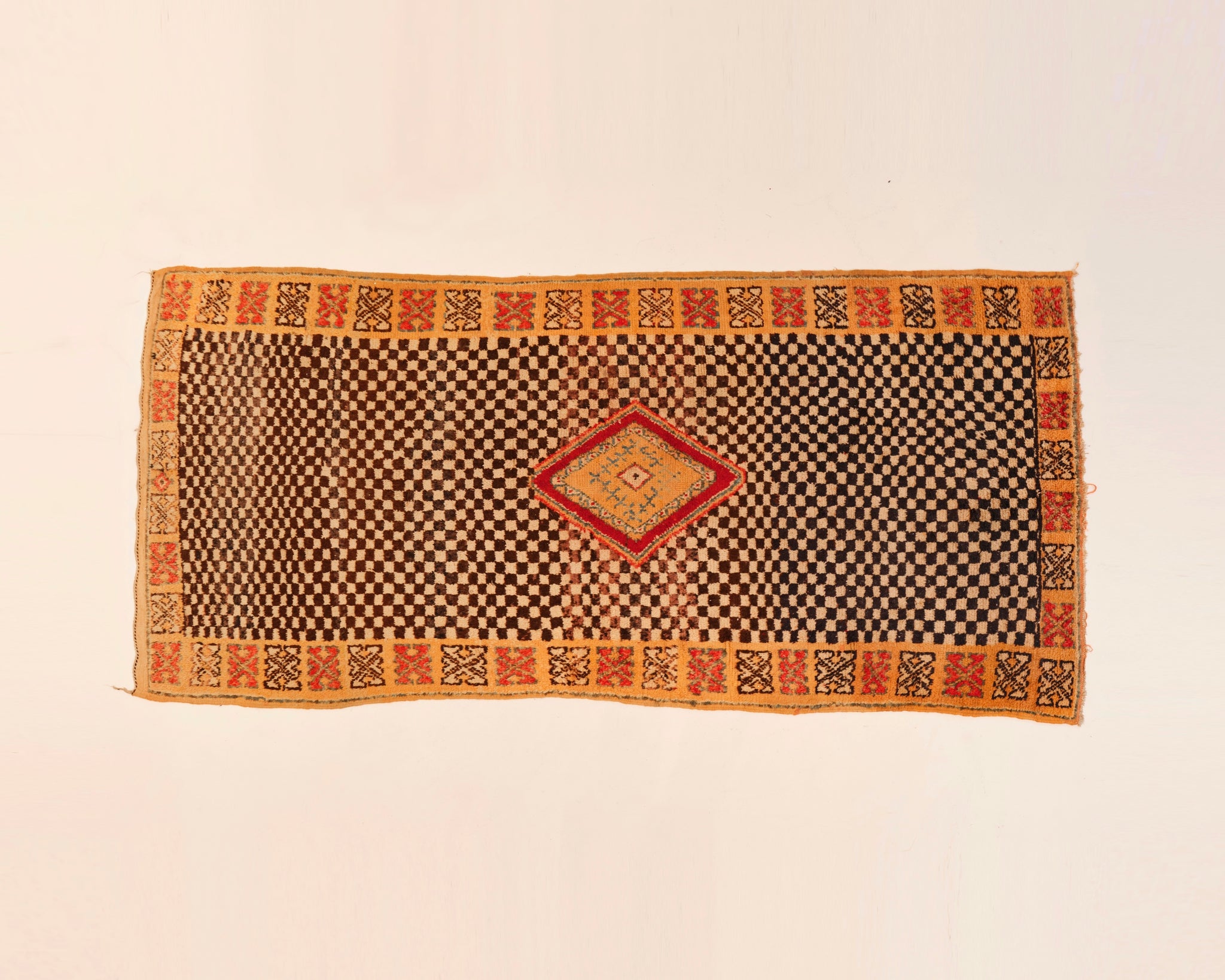 1950's Courante Wool Moroccan Rug