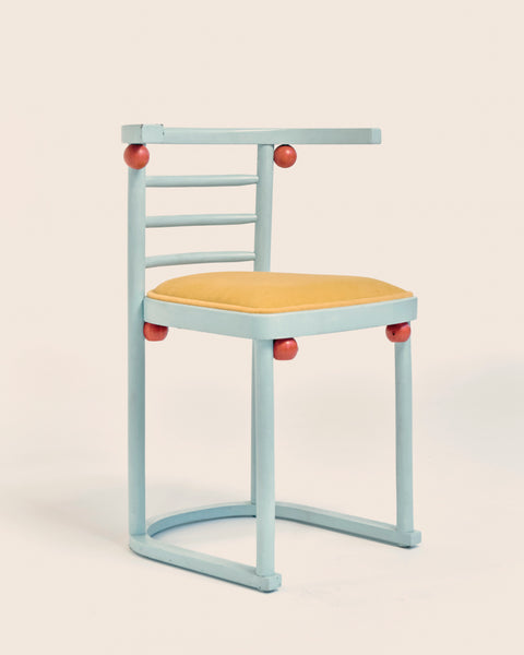 1907 Viennese Josef Hoffmann for Thonet Fledermaus Chair