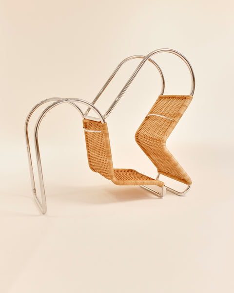 MR 10 Side Chair by Mies Van Der Rohe in Rattan for Stendig (with label)