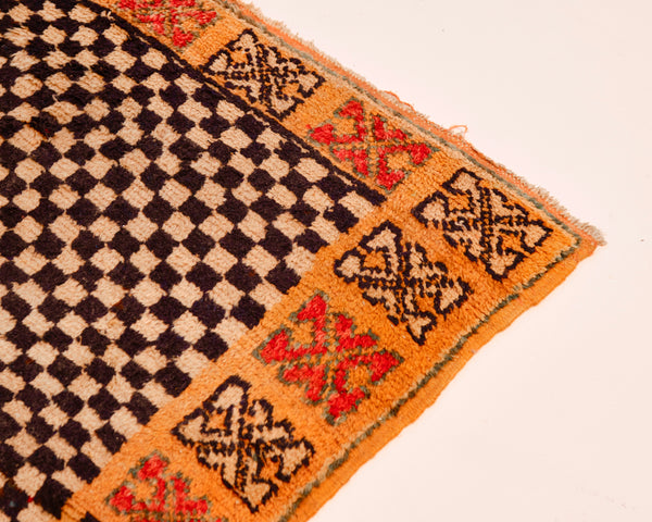 1950's Courante Wool Moroccan Rug