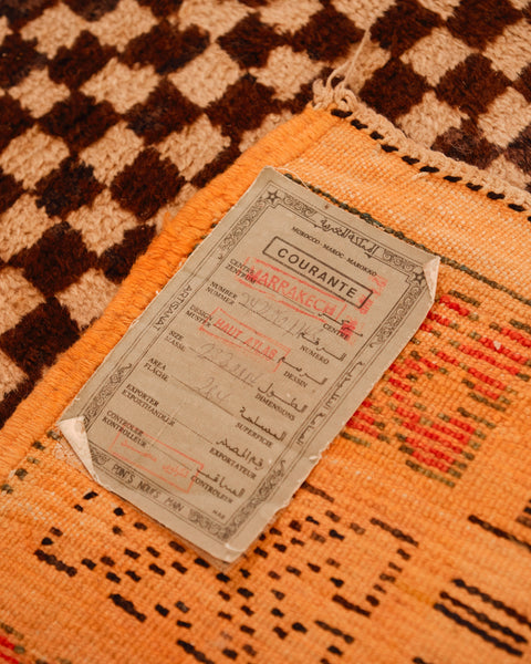 1950's Courante Wool Moroccan Rug