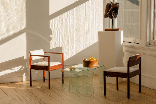 Danish Hand Turned Teakwood Bowl