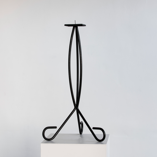 1950's Italian Wrought Iron Candle Stand