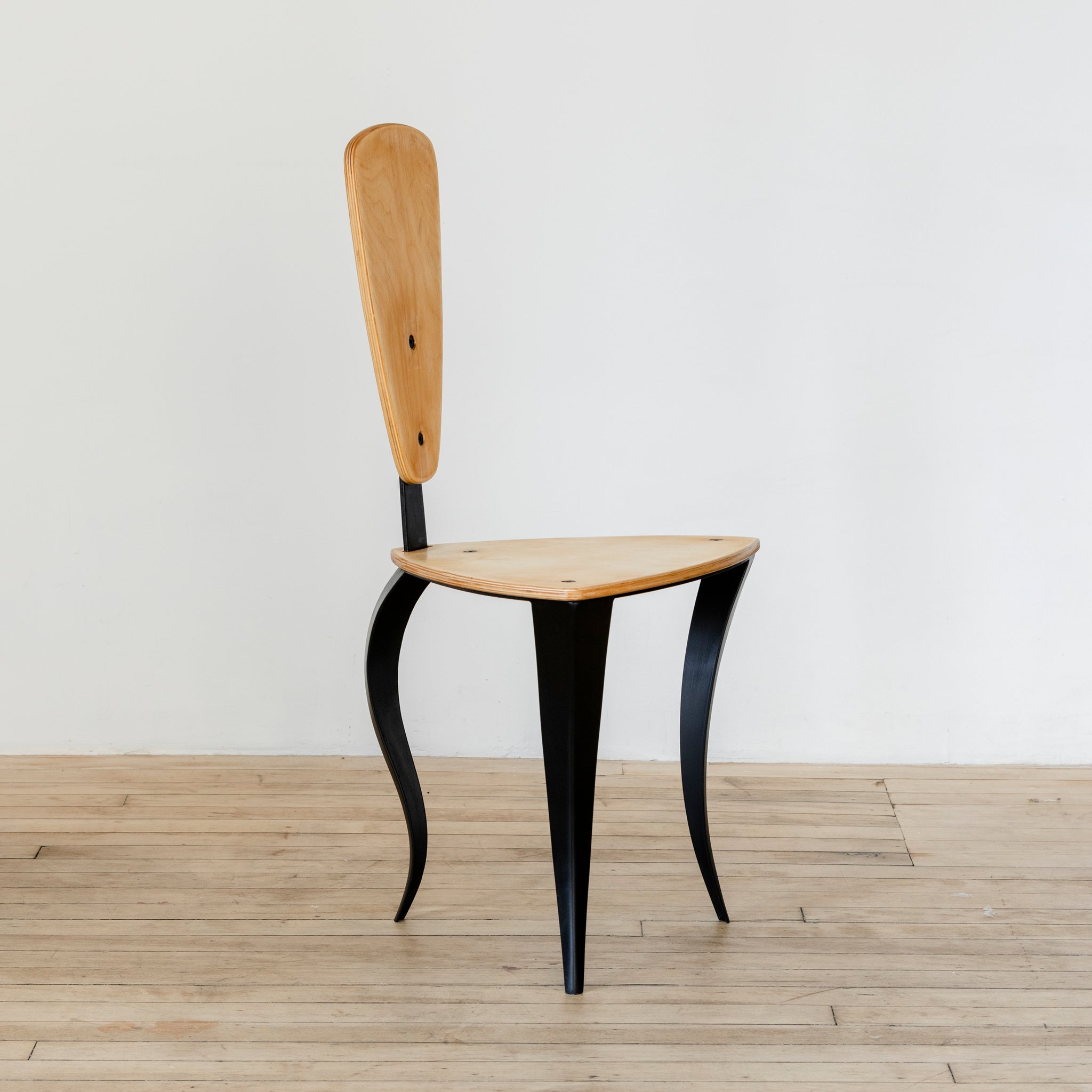 1980’s Squiggle Spine Accent Chair