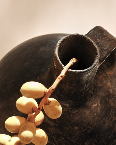 Pre-Columbian Blackware Vessel from the Chimu Culture