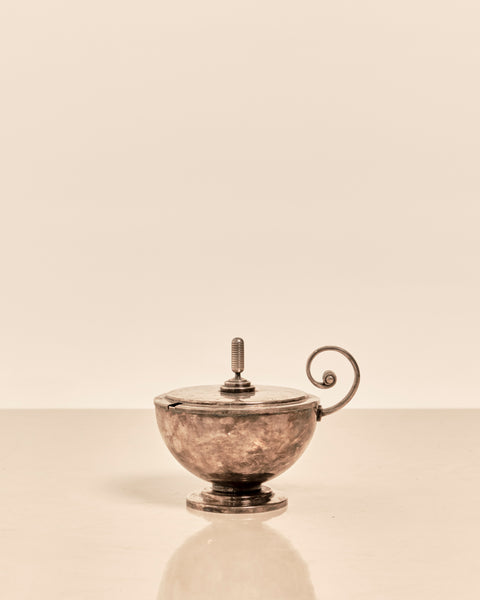 Swedish Art Deco Silver Bowl by C. G. Hallberg