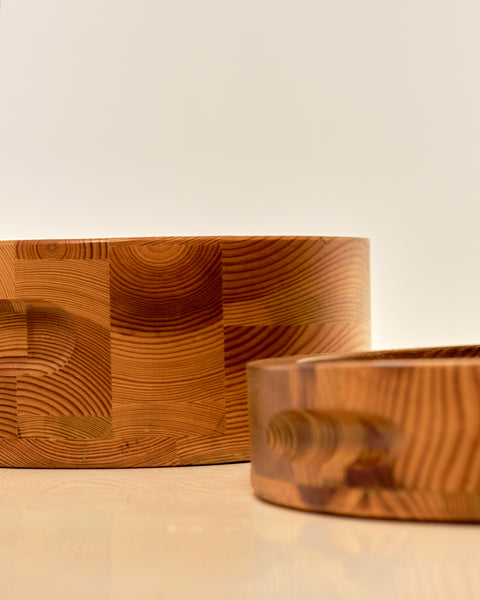 Pair of Pine Stig Johnsson Bowls