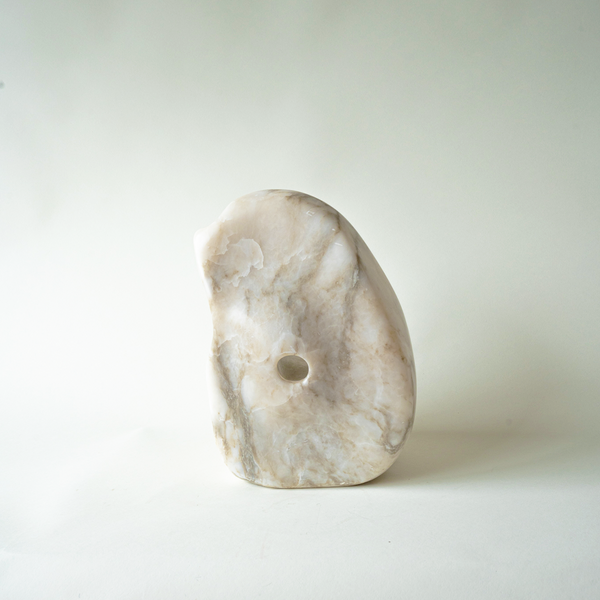 Abstract Modernist Marble Sculpture by Richard Graham