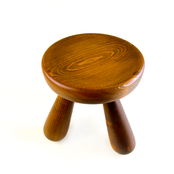 1970's Swedish Round Foot Stool (Short)